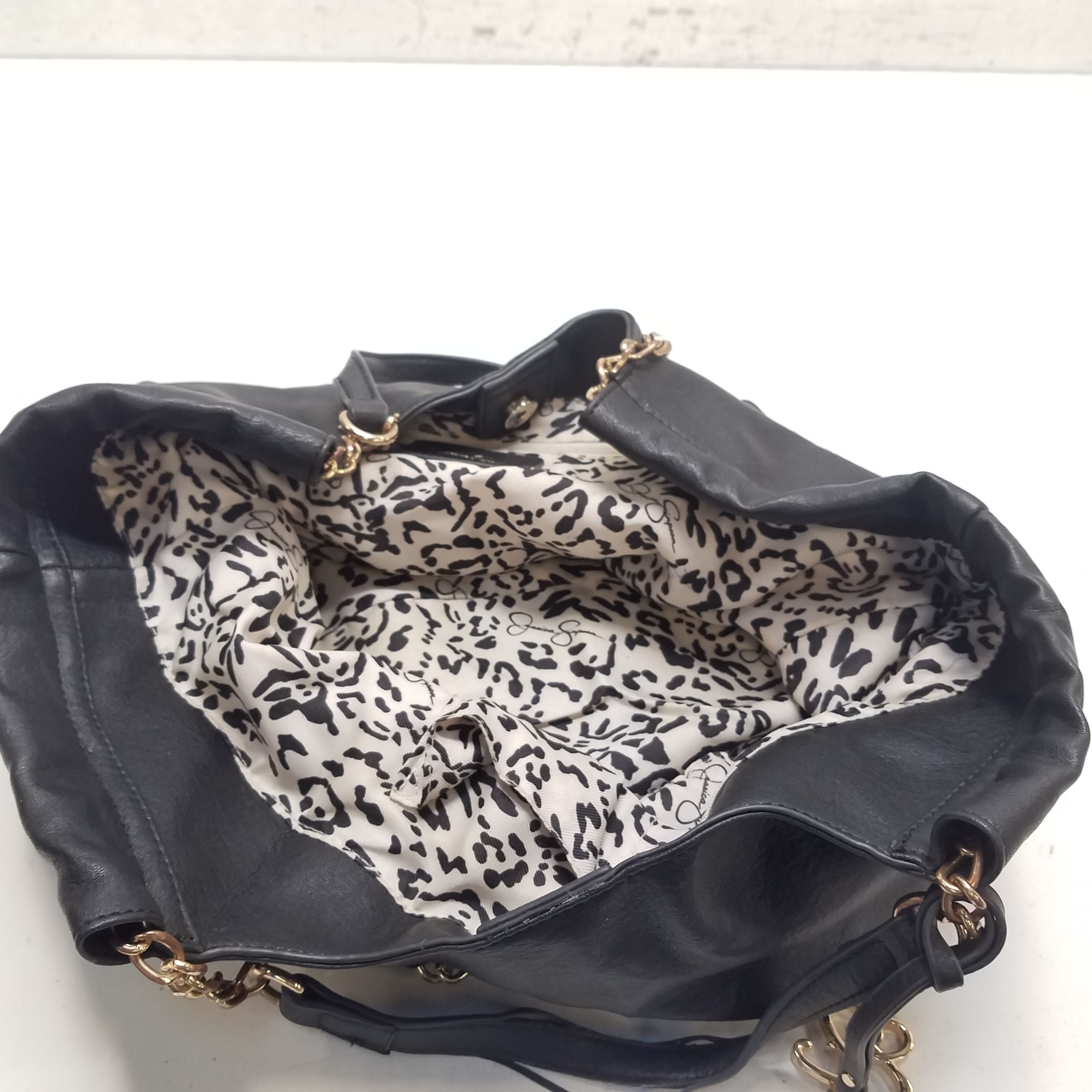 Jessica Simpson Nicole Crossbody Bag In Meteorite Python | ModeSens